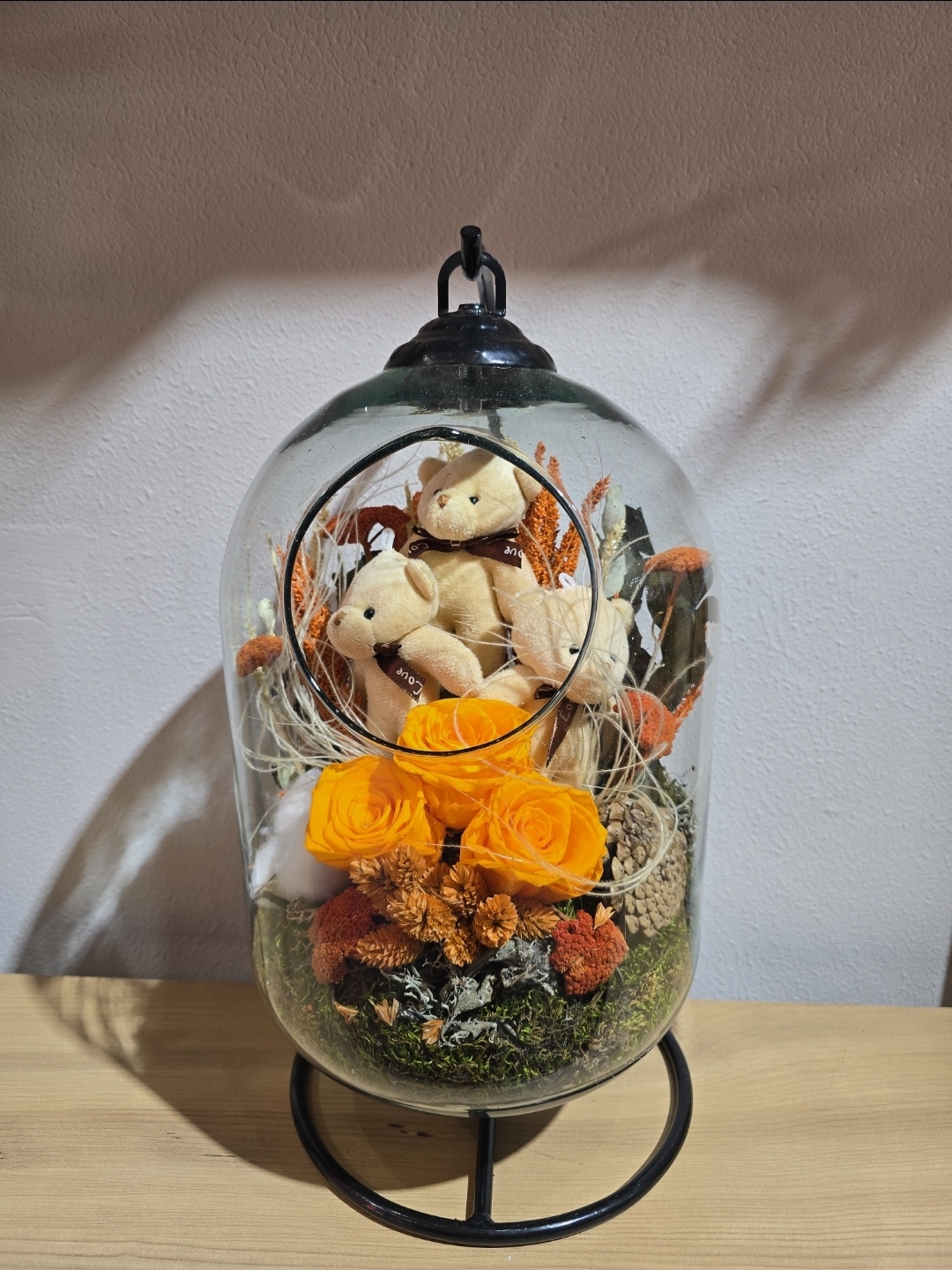 TURUNCU ŞOKLANMIŞ DOĞAL ASKIDA TERARYUM