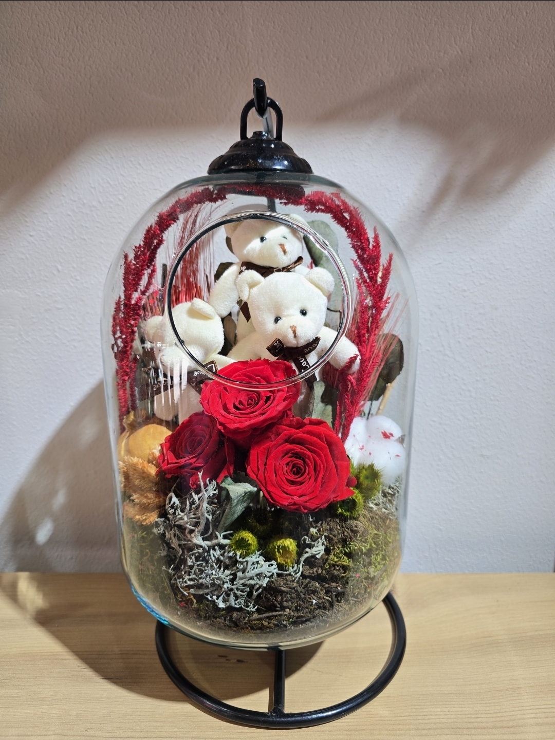 KIRMIZI ŞOKLANMIŞ DOĞAL ASKIDA TERARİUM