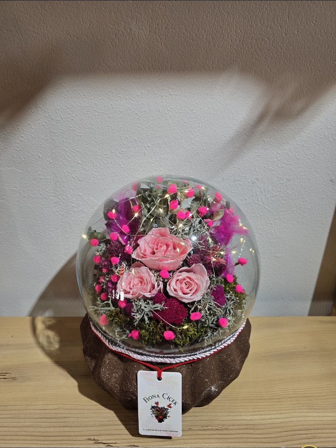 PEMBE ŞOKLANMIŞ DOĞAL TERARİUM